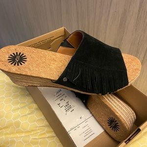UGG wedge slides